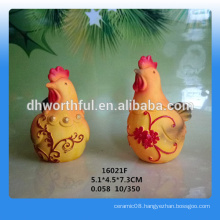 Wholesale superior quality resin cock decoration